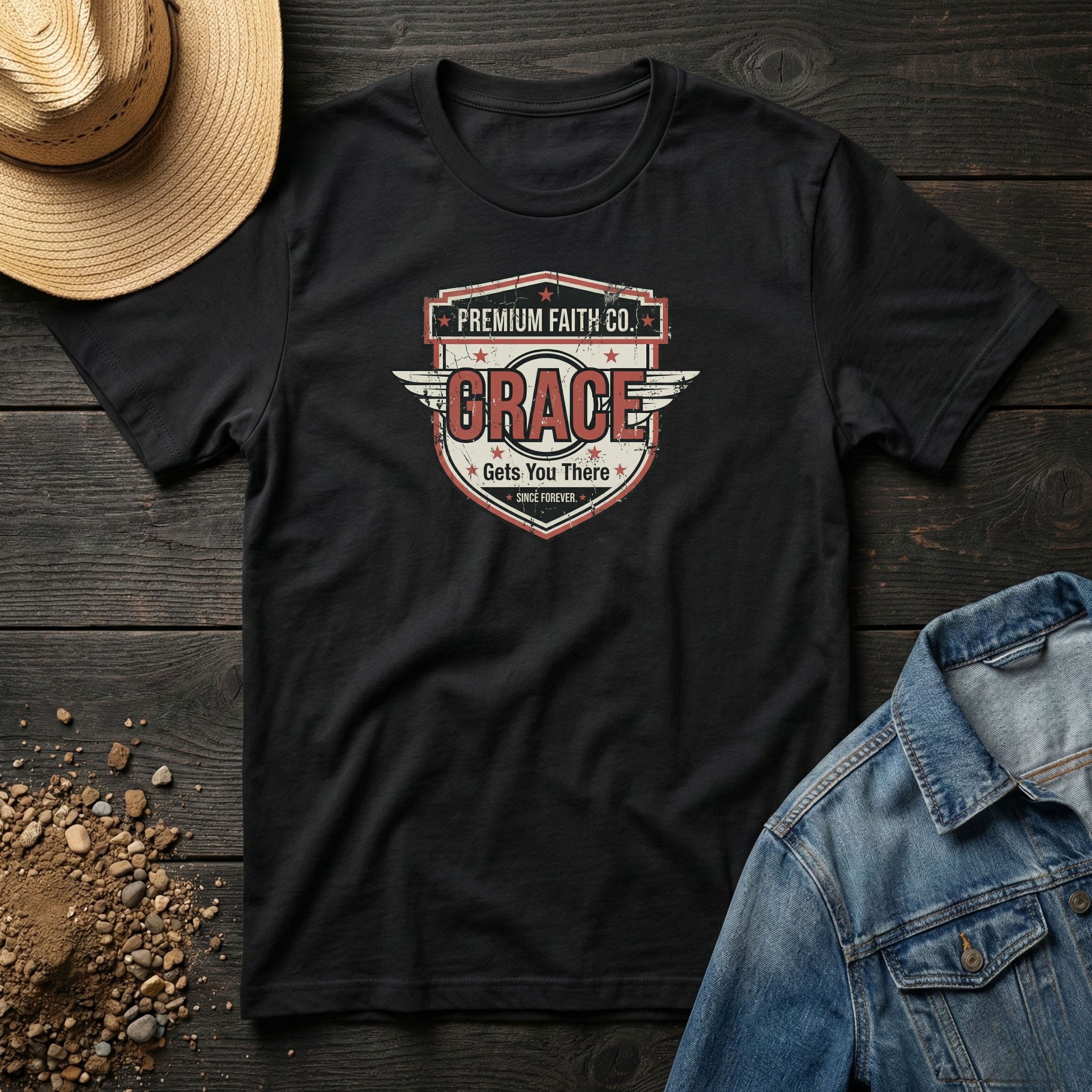 Grace Gets You There T-Shirt