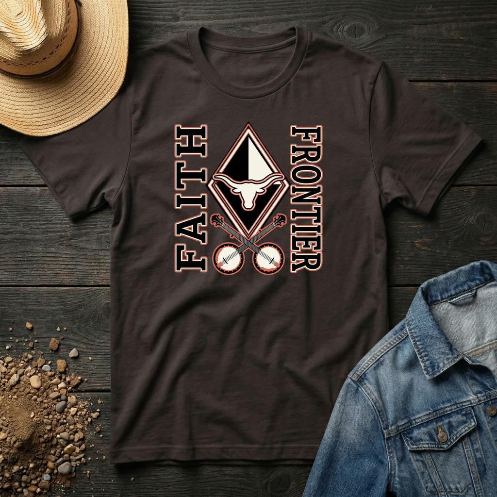 Frontier Faith Varsity T-Shirt
