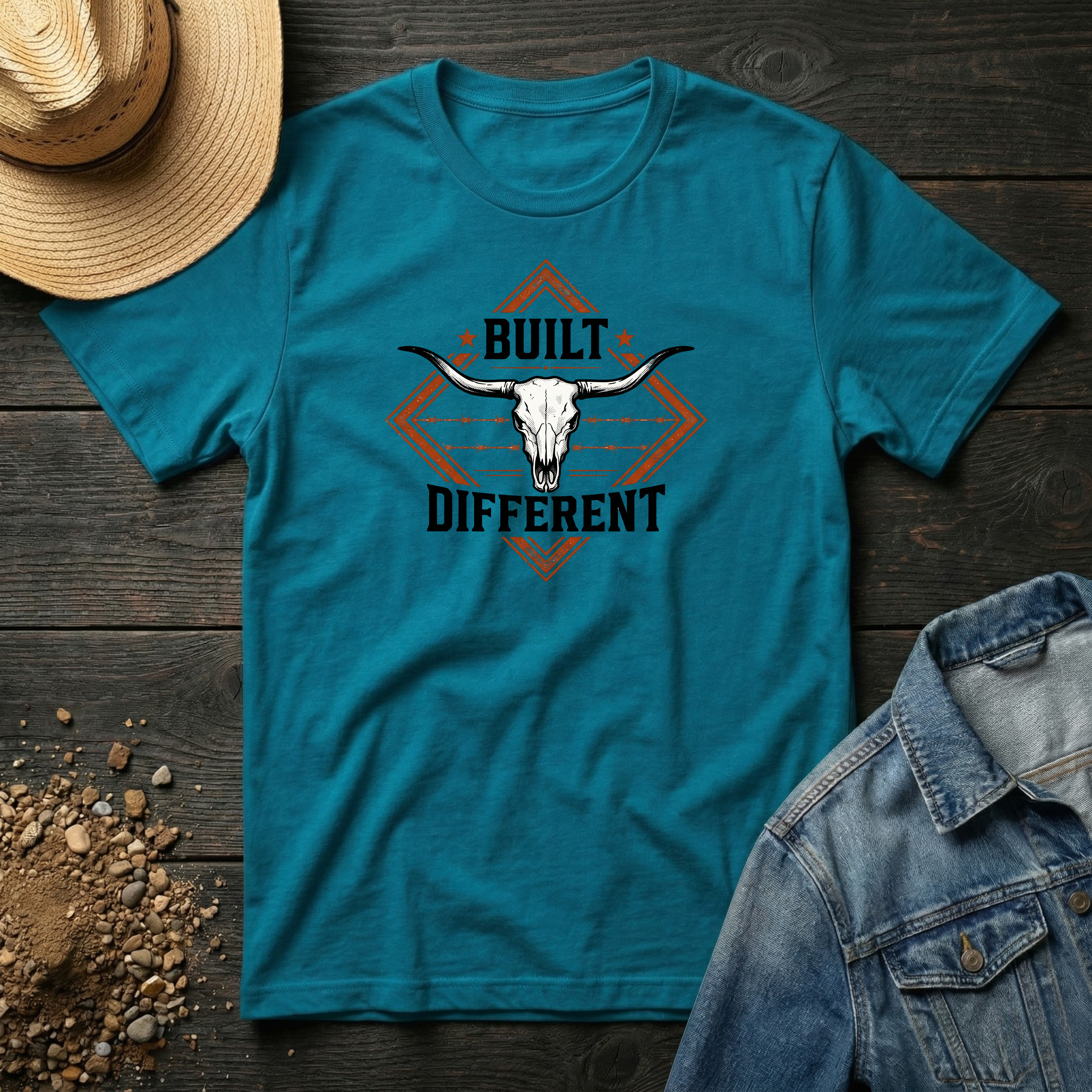 Built Different Star Wire T-Shirt