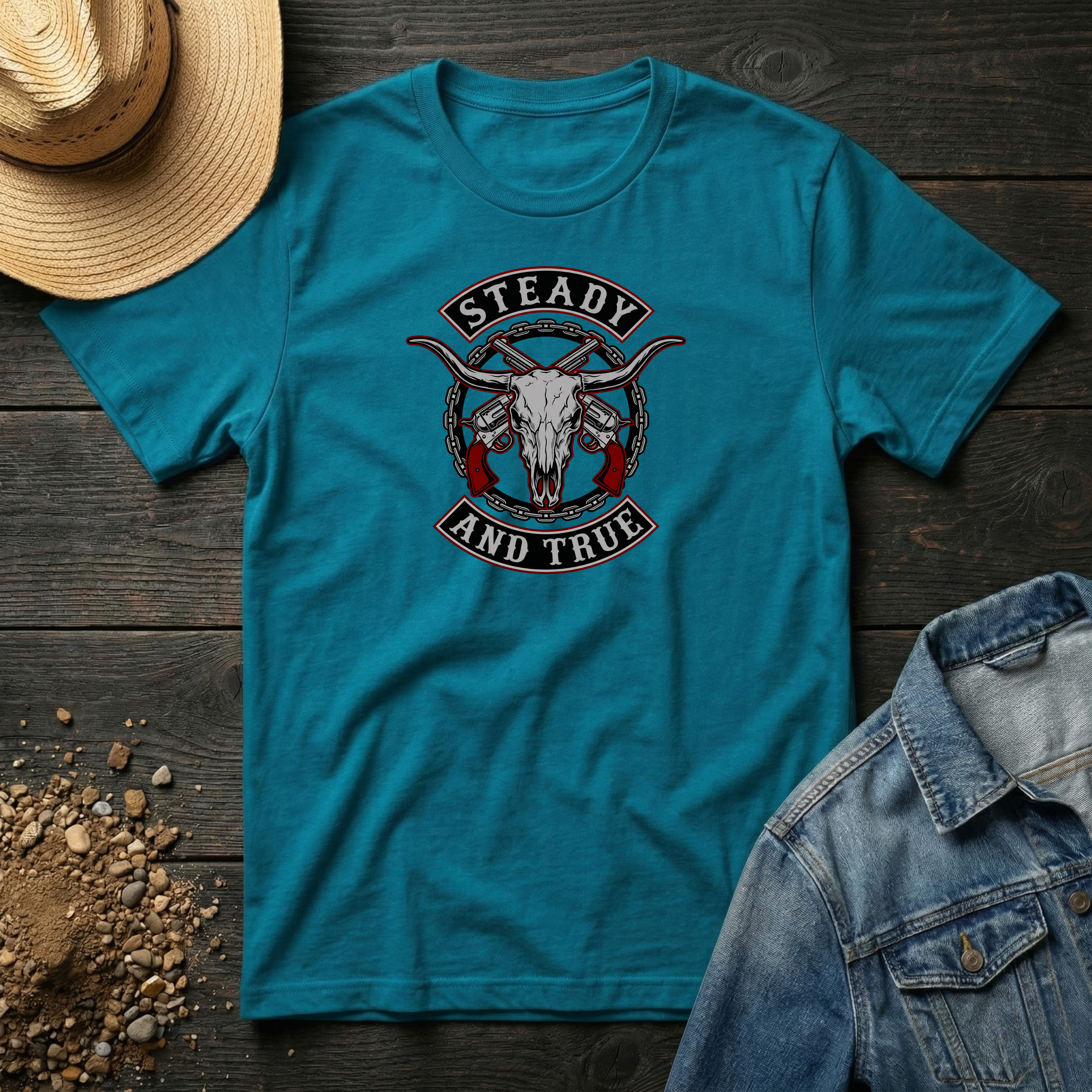 S&T Steer & Chain T-Shirt