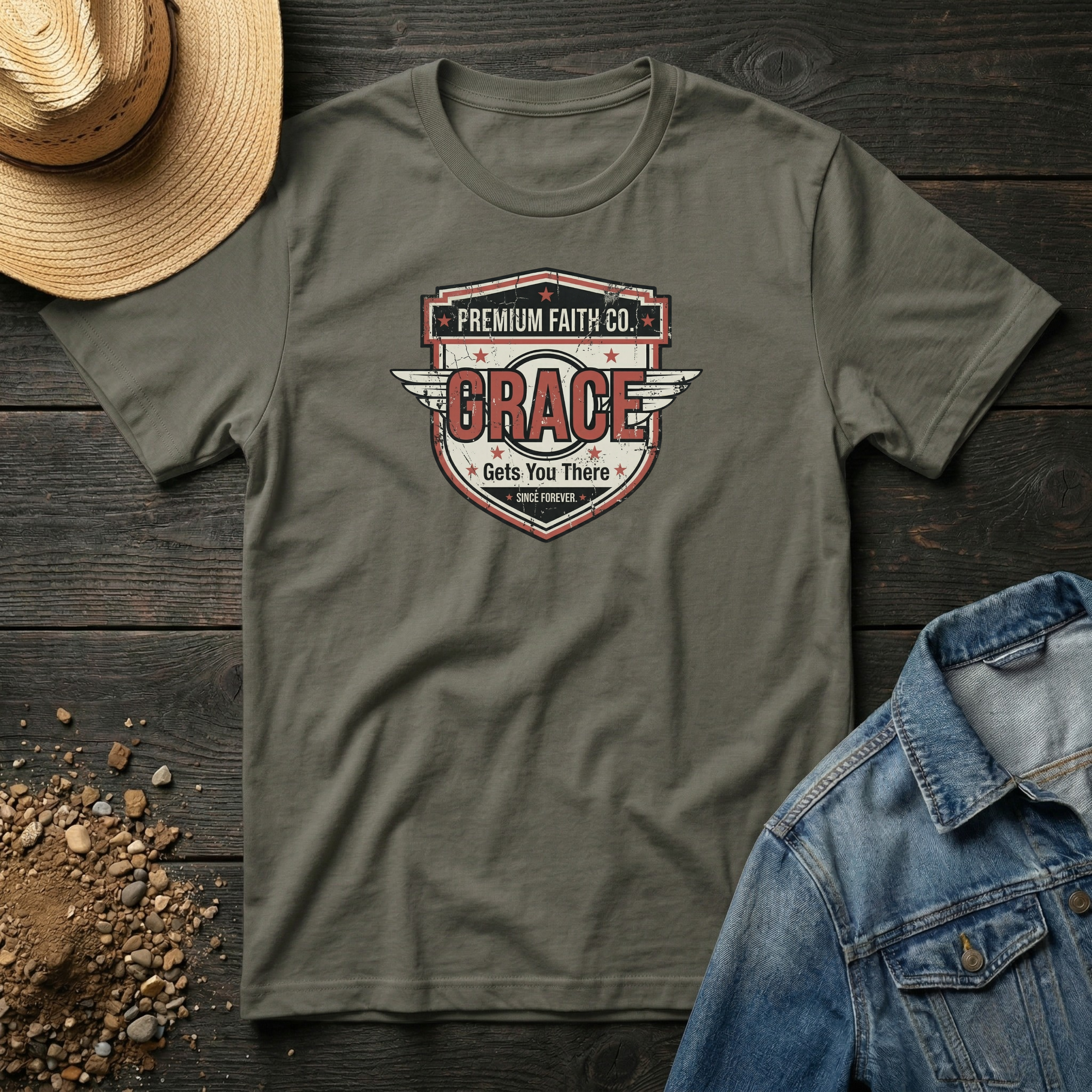 Grace Gets You There T-Shirt