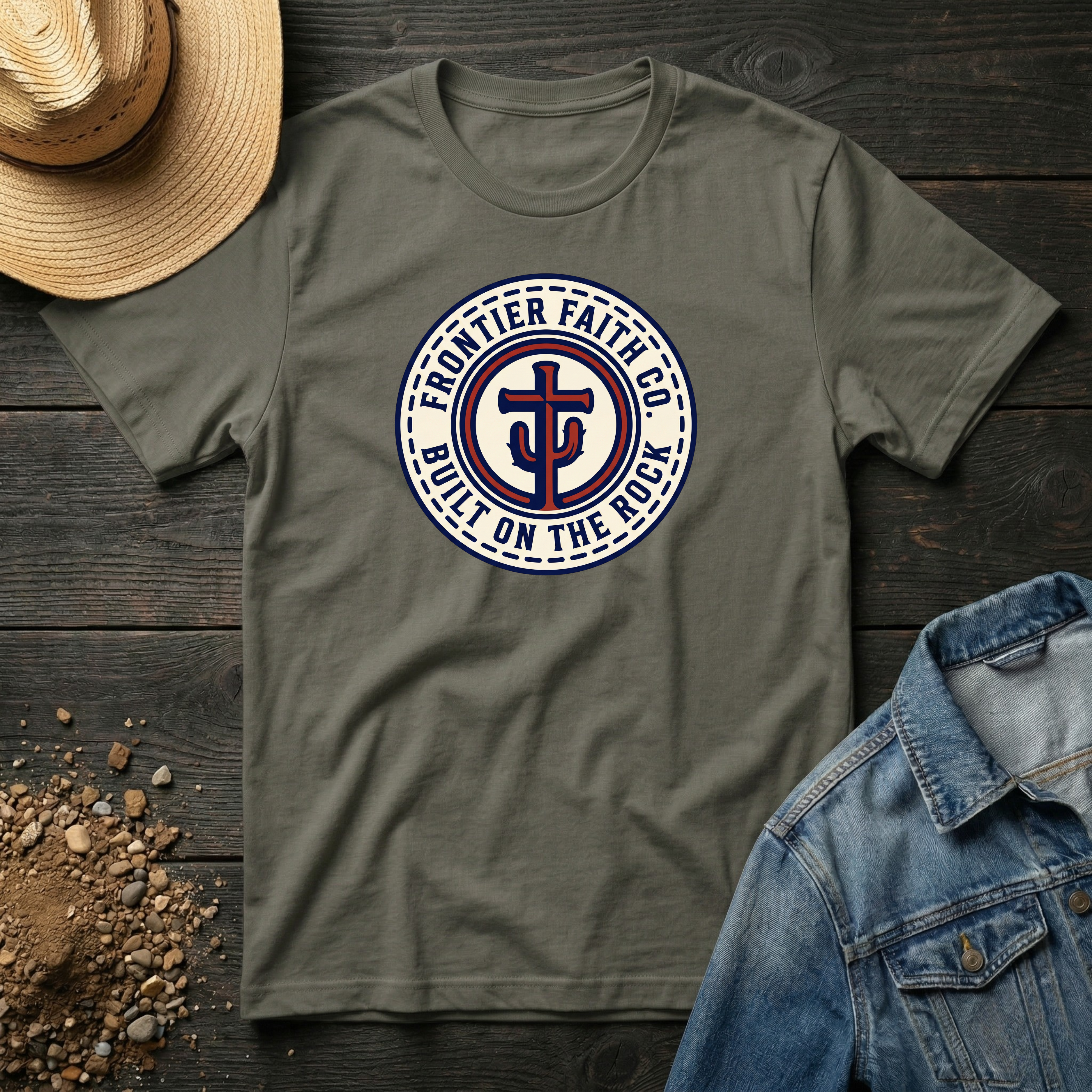 Built on the Rock T-Shirt