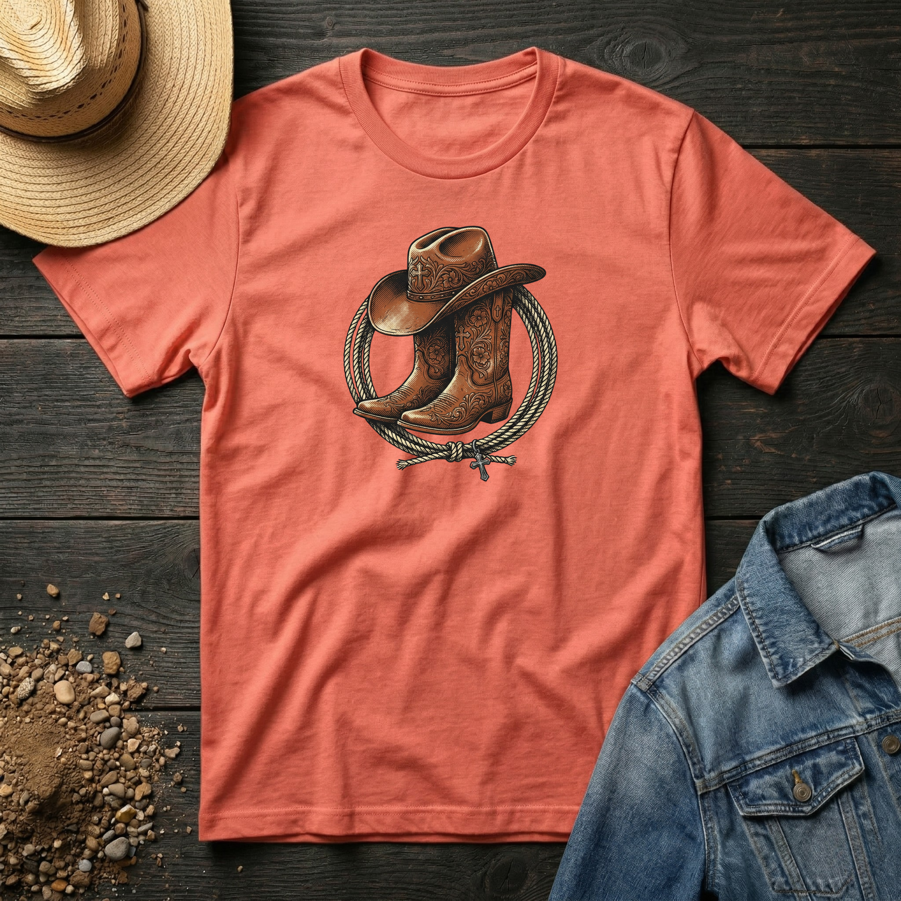 Hat & Boots T-Shirt