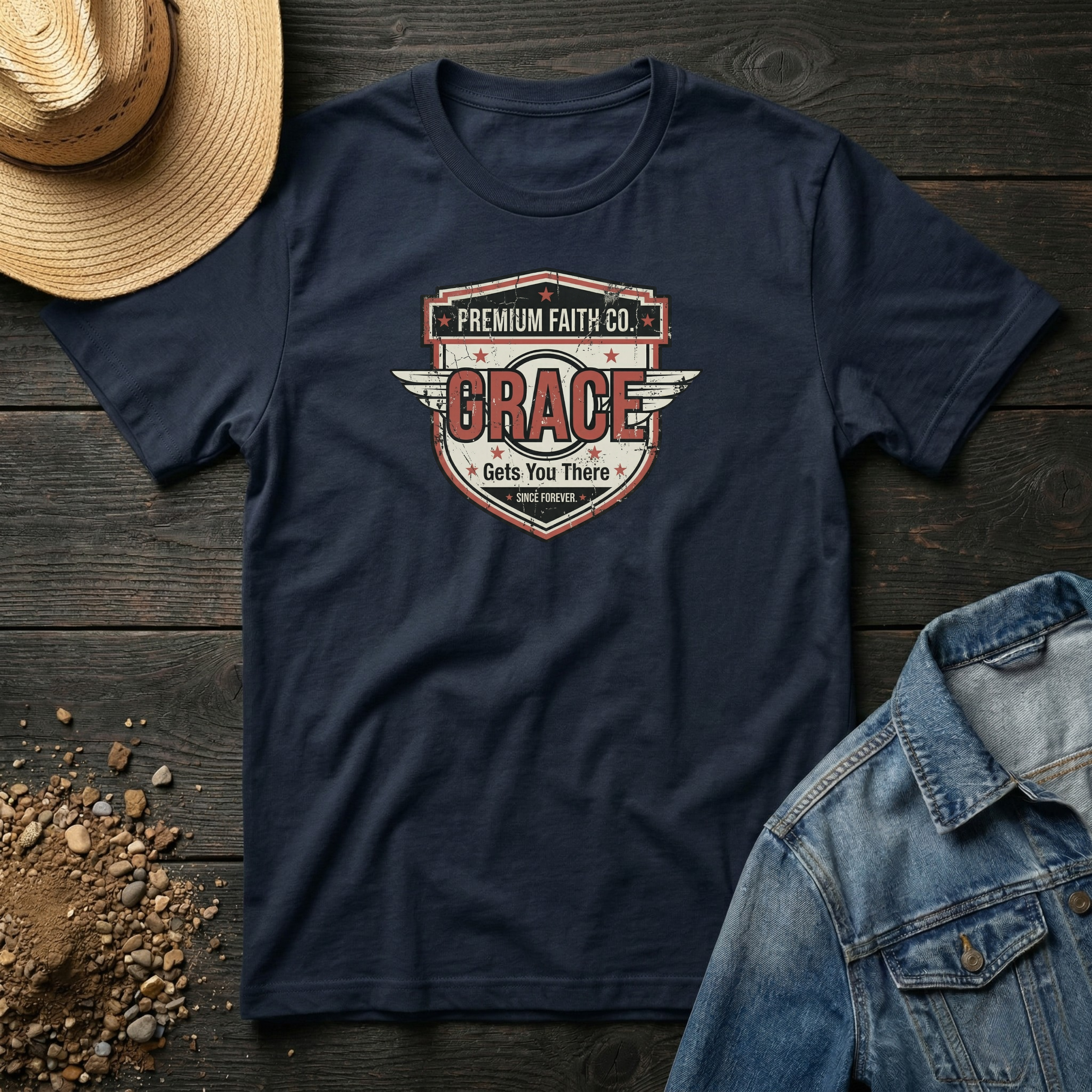 Grace Gets You There T-Shirt
