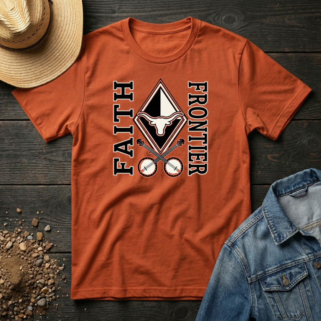 Frontier Faith Varsity T-Shirt