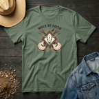 Walk by Faith Steer T-Shirt