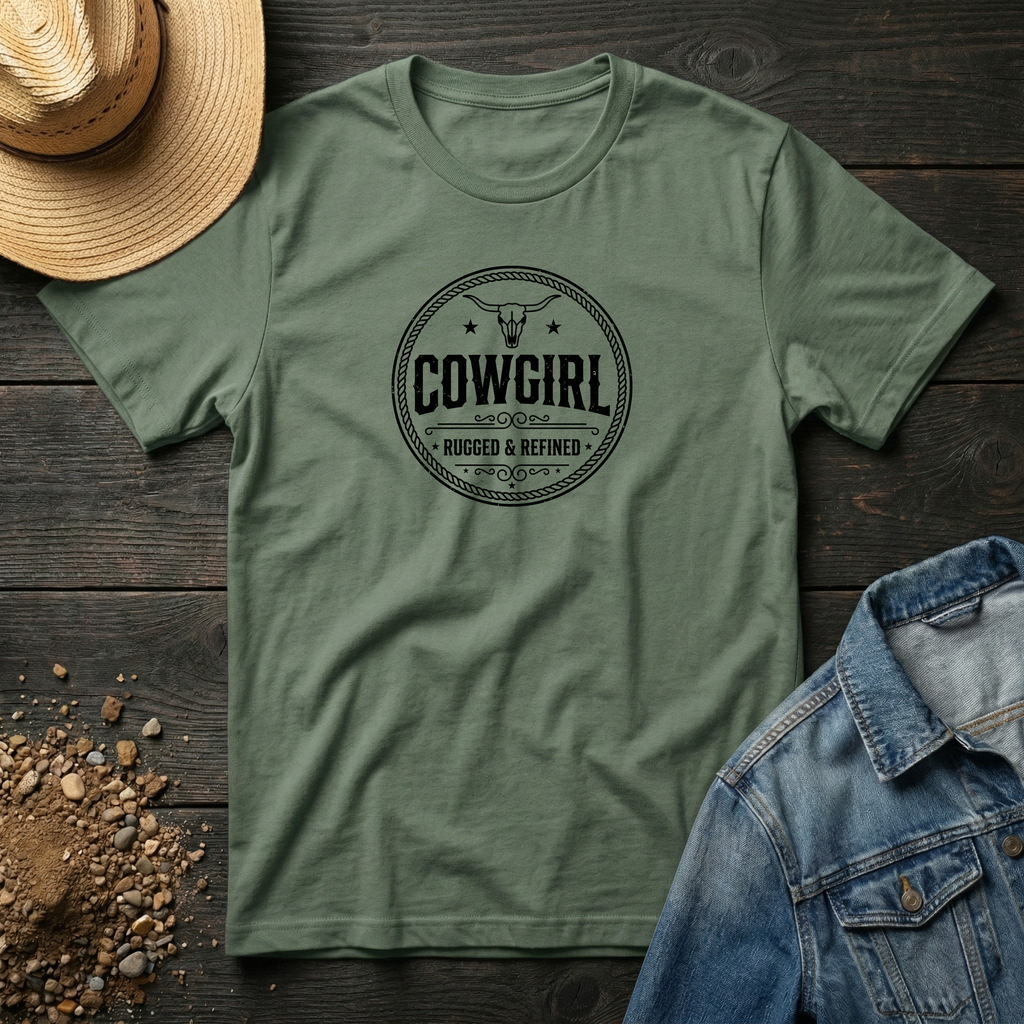 Cowgirl Rugged & Refined T-Shirt