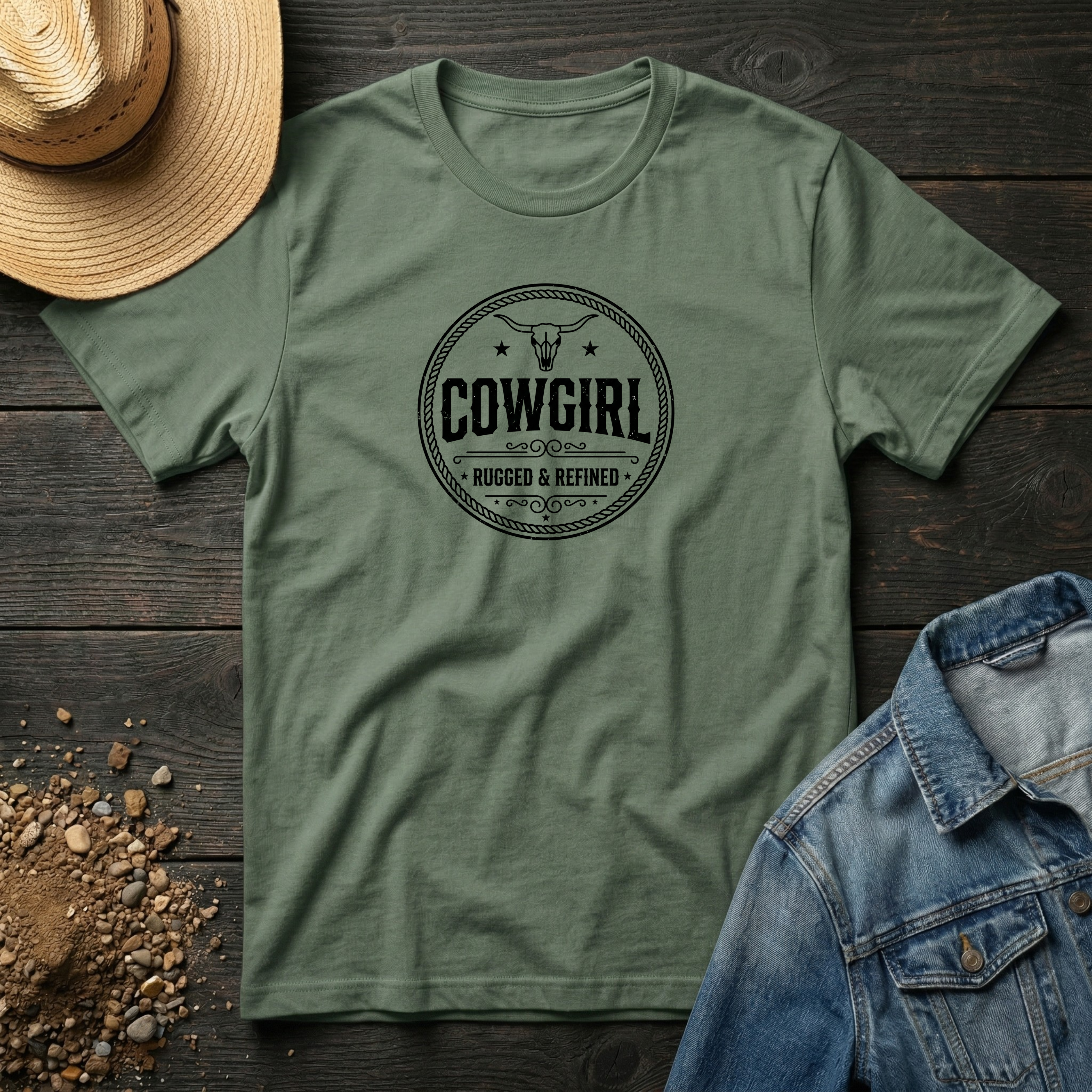 Cowgirl Rugged & Refined T-Shirt
