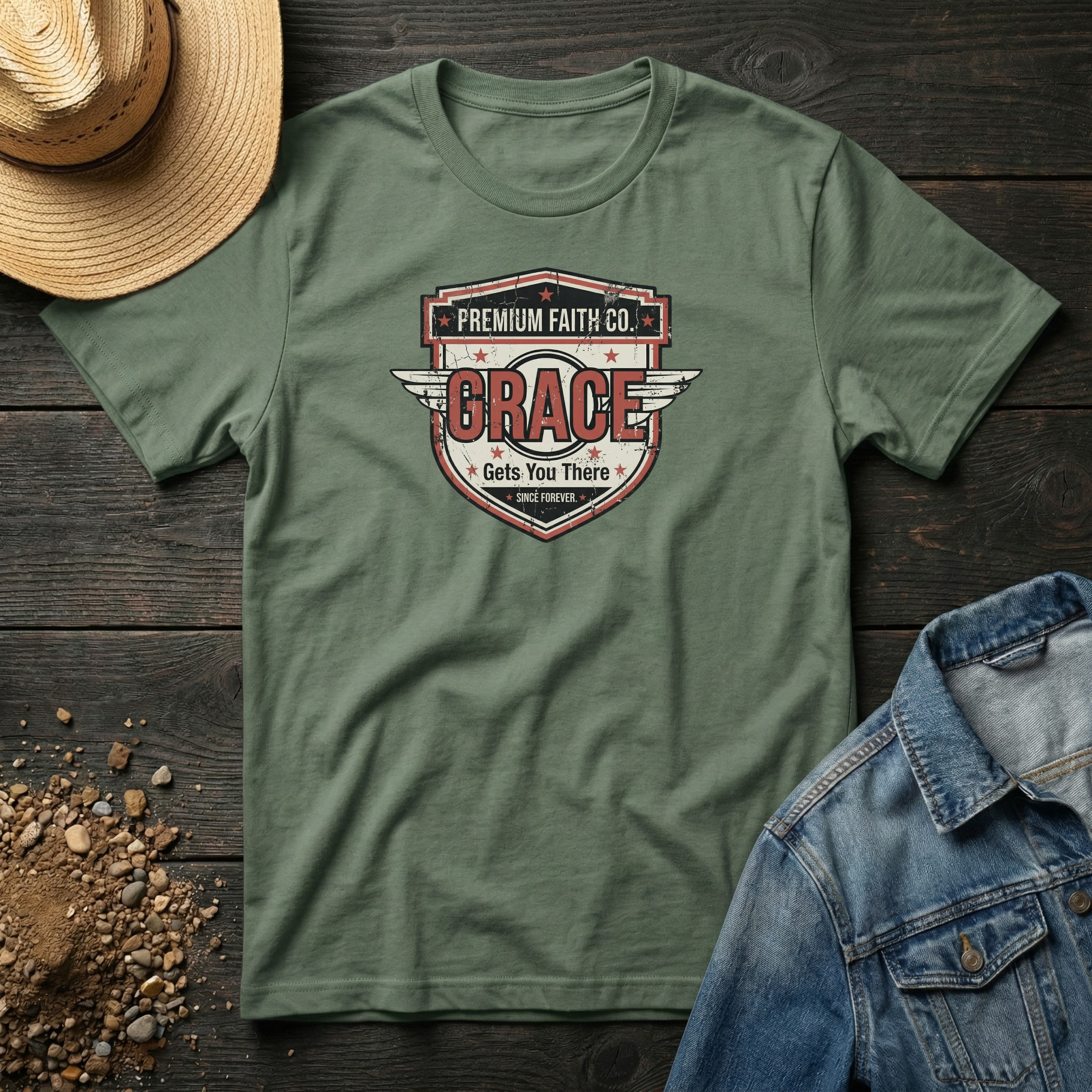 Grace Gets You There T-Shirt