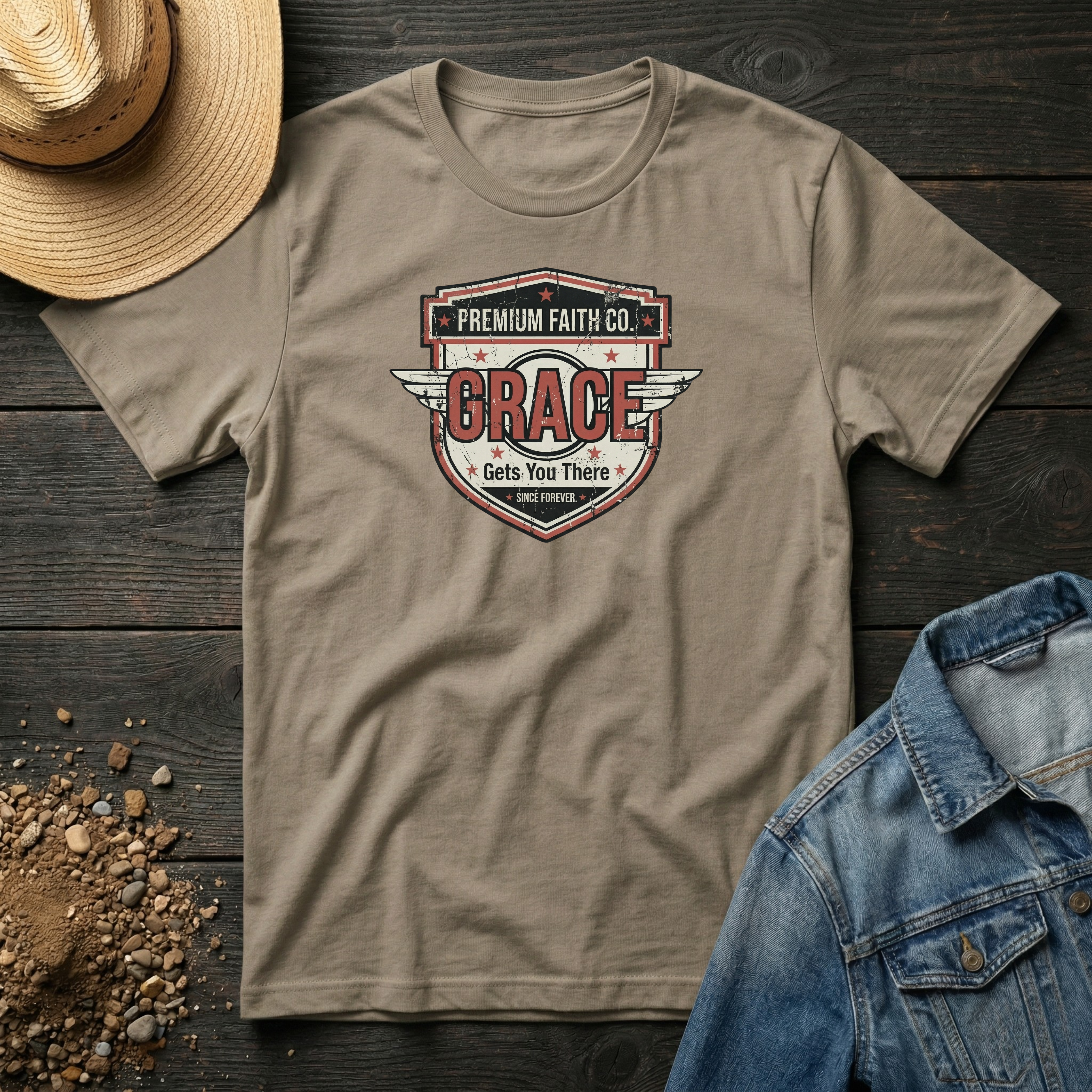 Grace Gets You There T-Shirt
