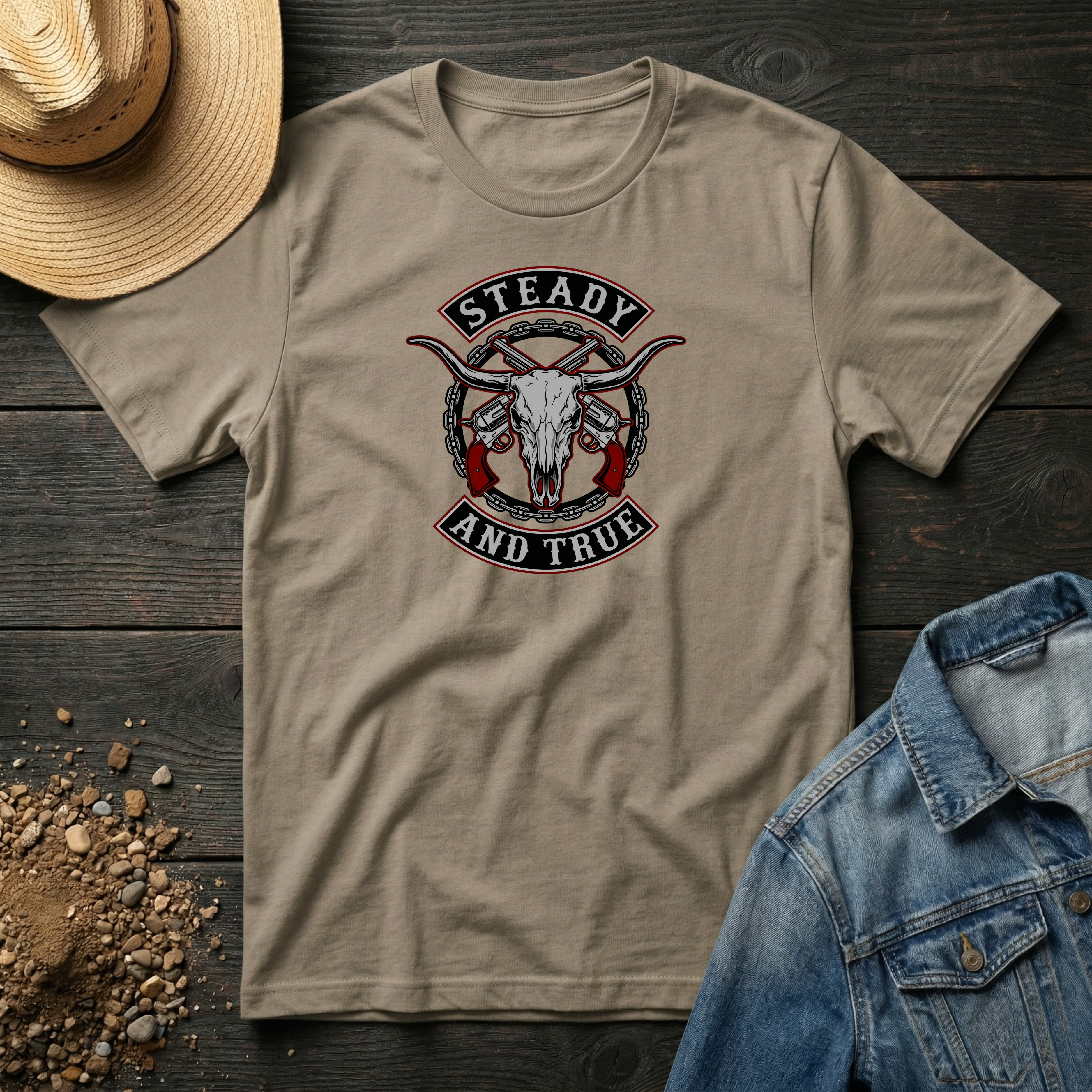 S&T Steer & Chain T-Shirt