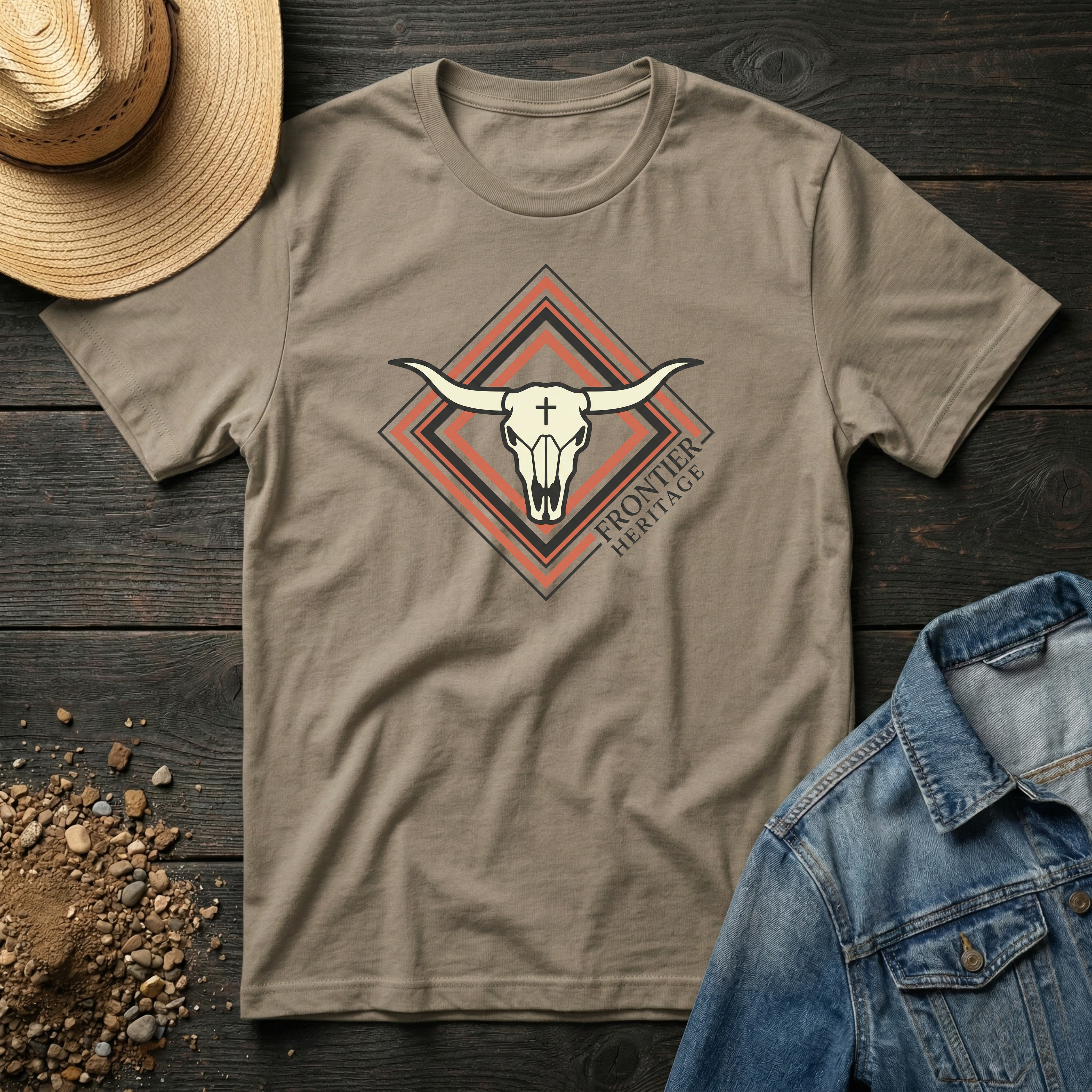 Frontier Heritage Steer T-Shirt