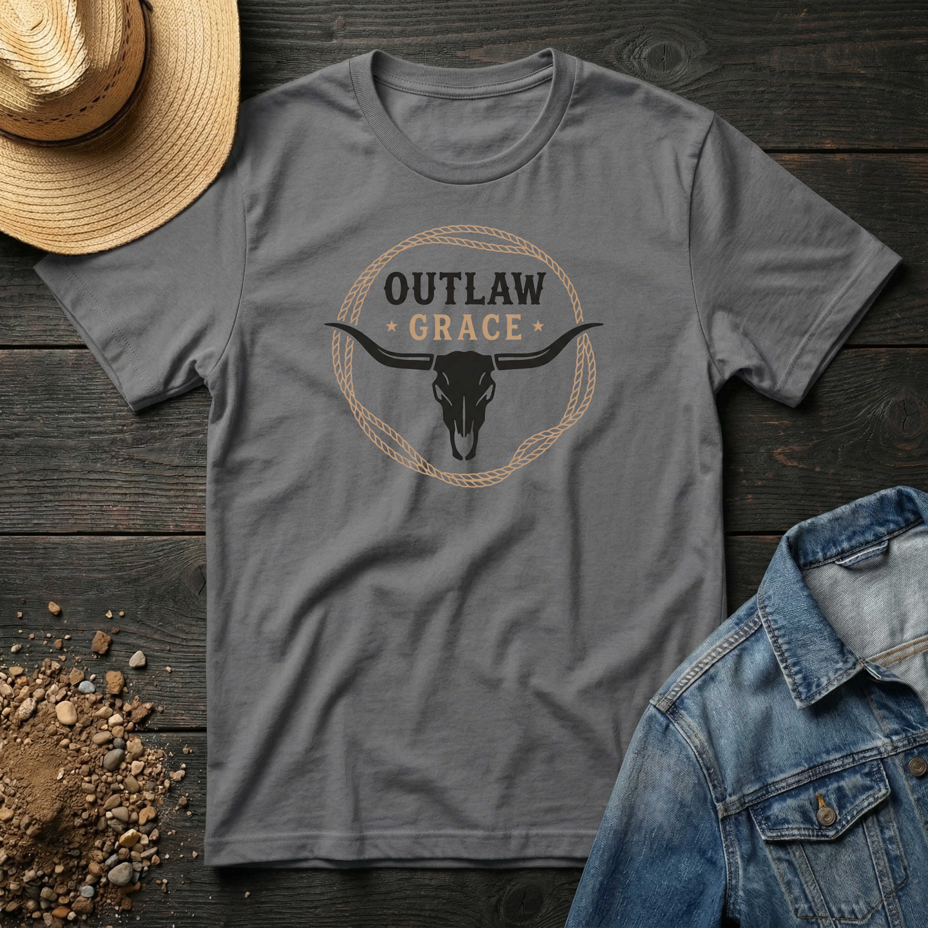 Outlaw Grace Rope T-Shirt