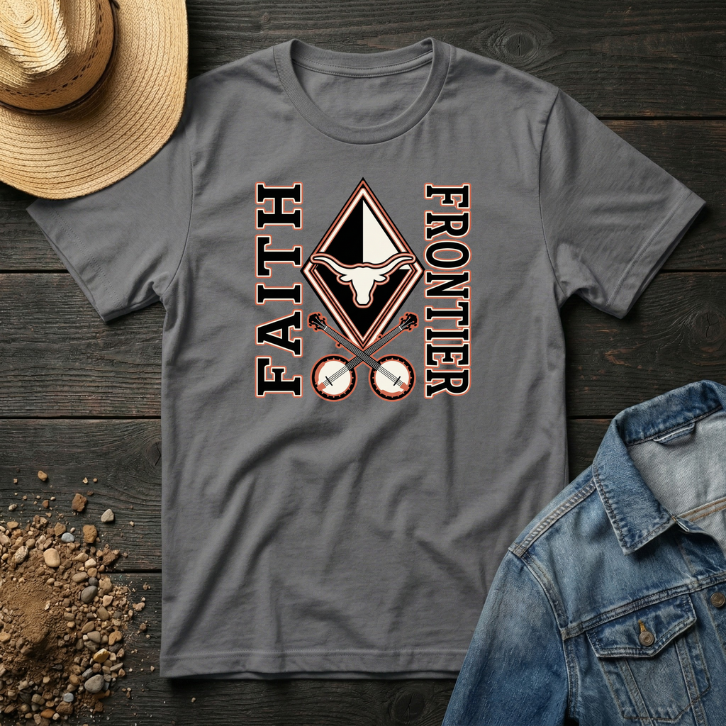 Frontier Faith Varsity T-Shirt