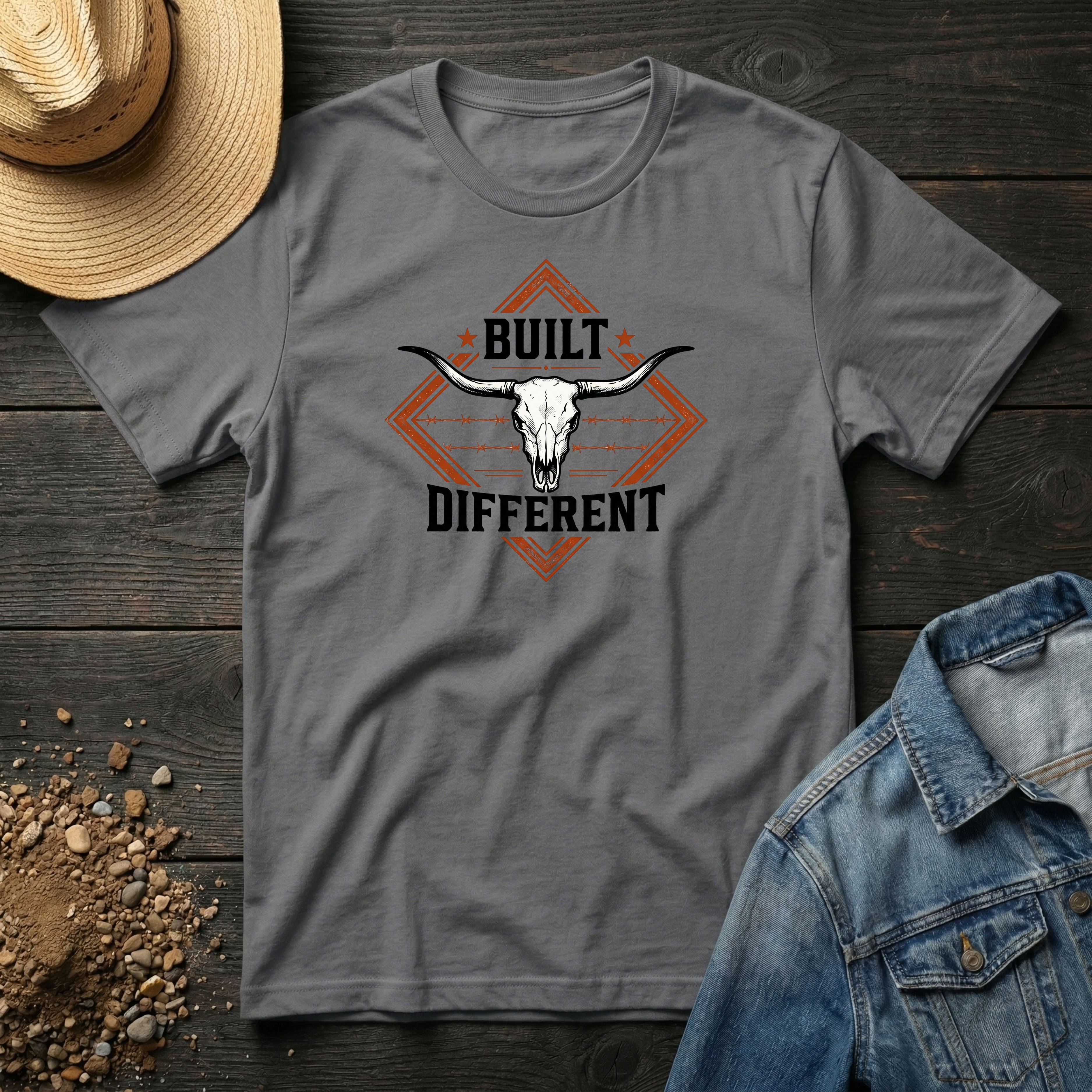 Built Different Star Wire T-Shirt