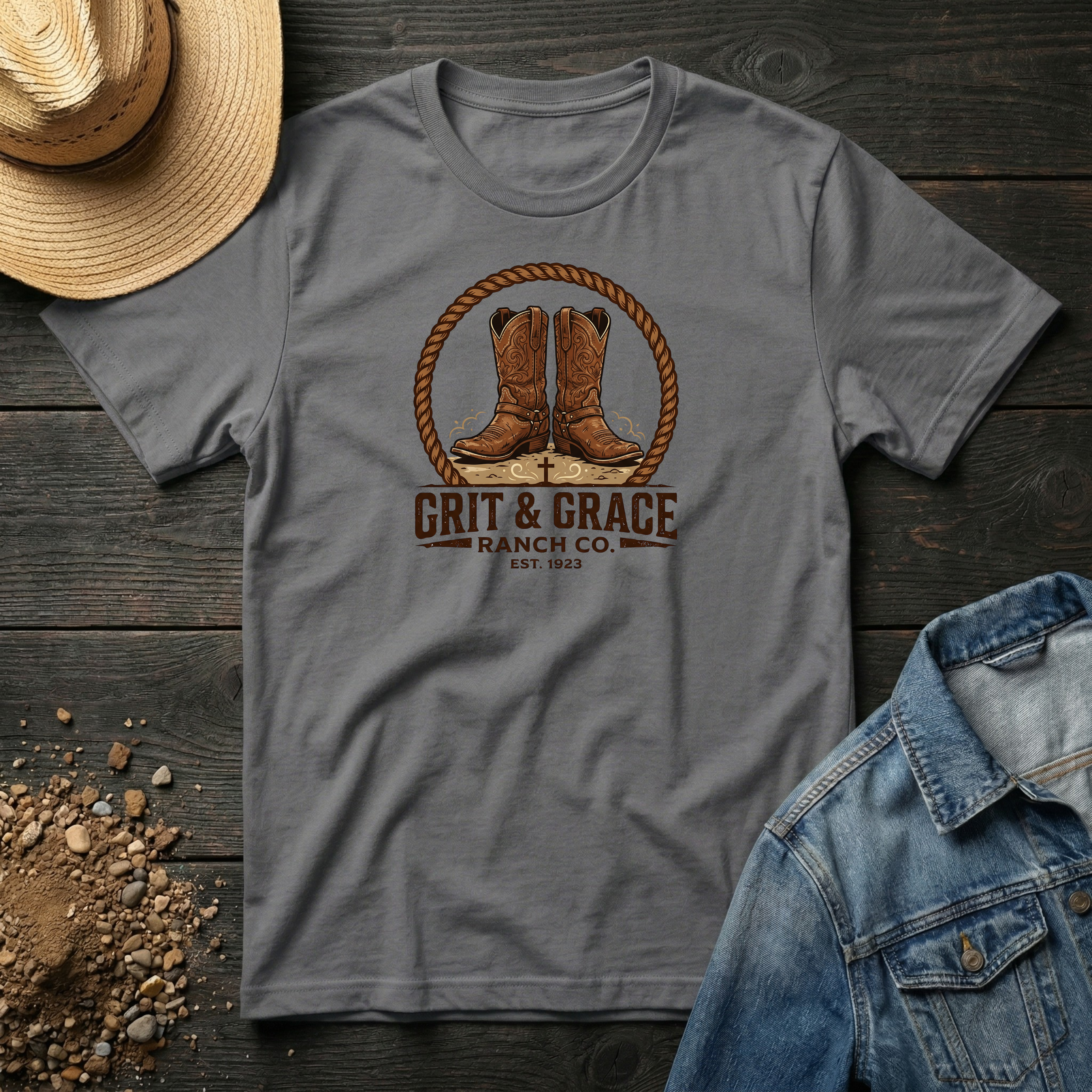 Grit & Grace Ranch T-Shirt