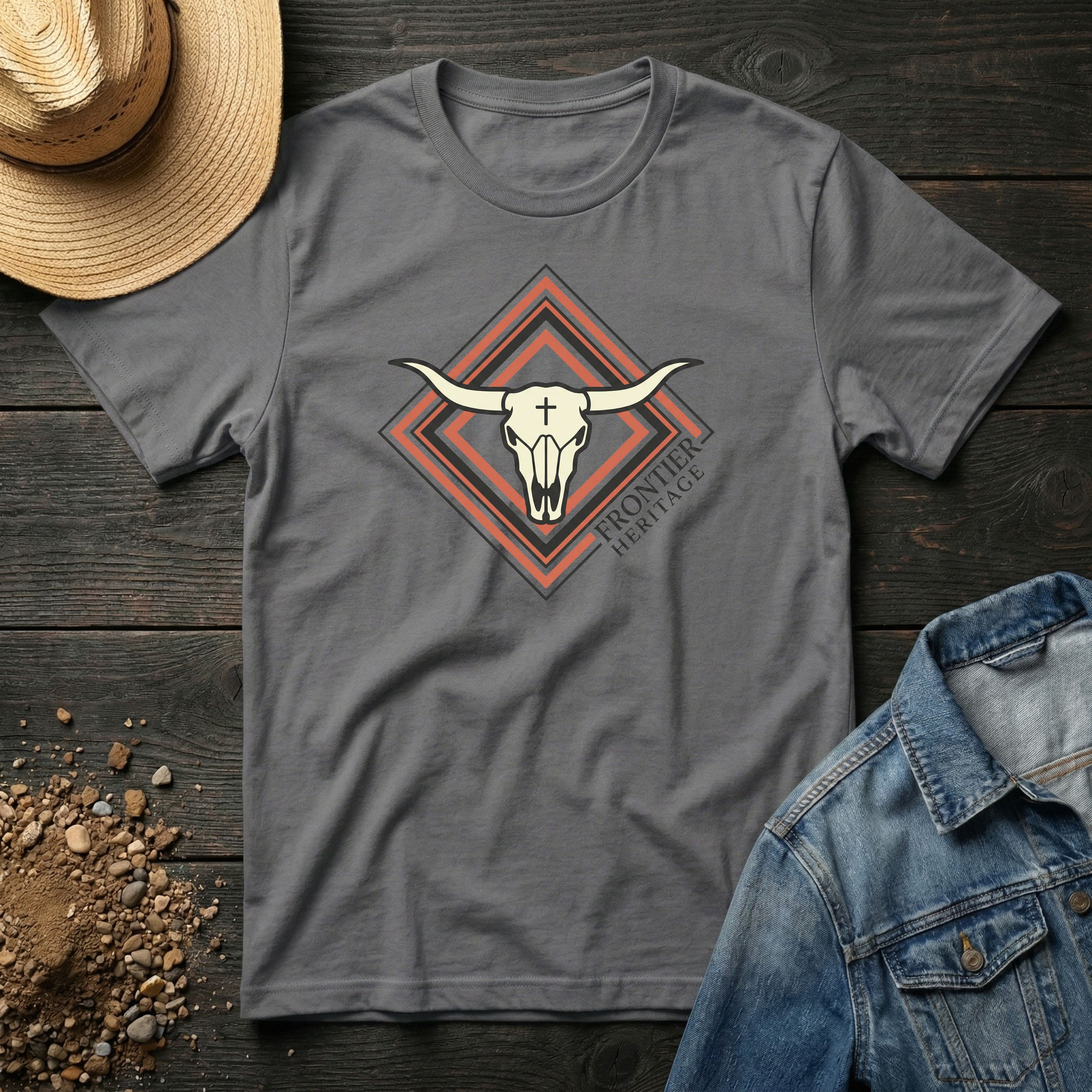 Frontier Heritage Steer T-Shirt