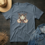 Walk by Faith Steer T-Shirt