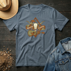 Unwavering Steadfast Steer Guitar T-Shirt
