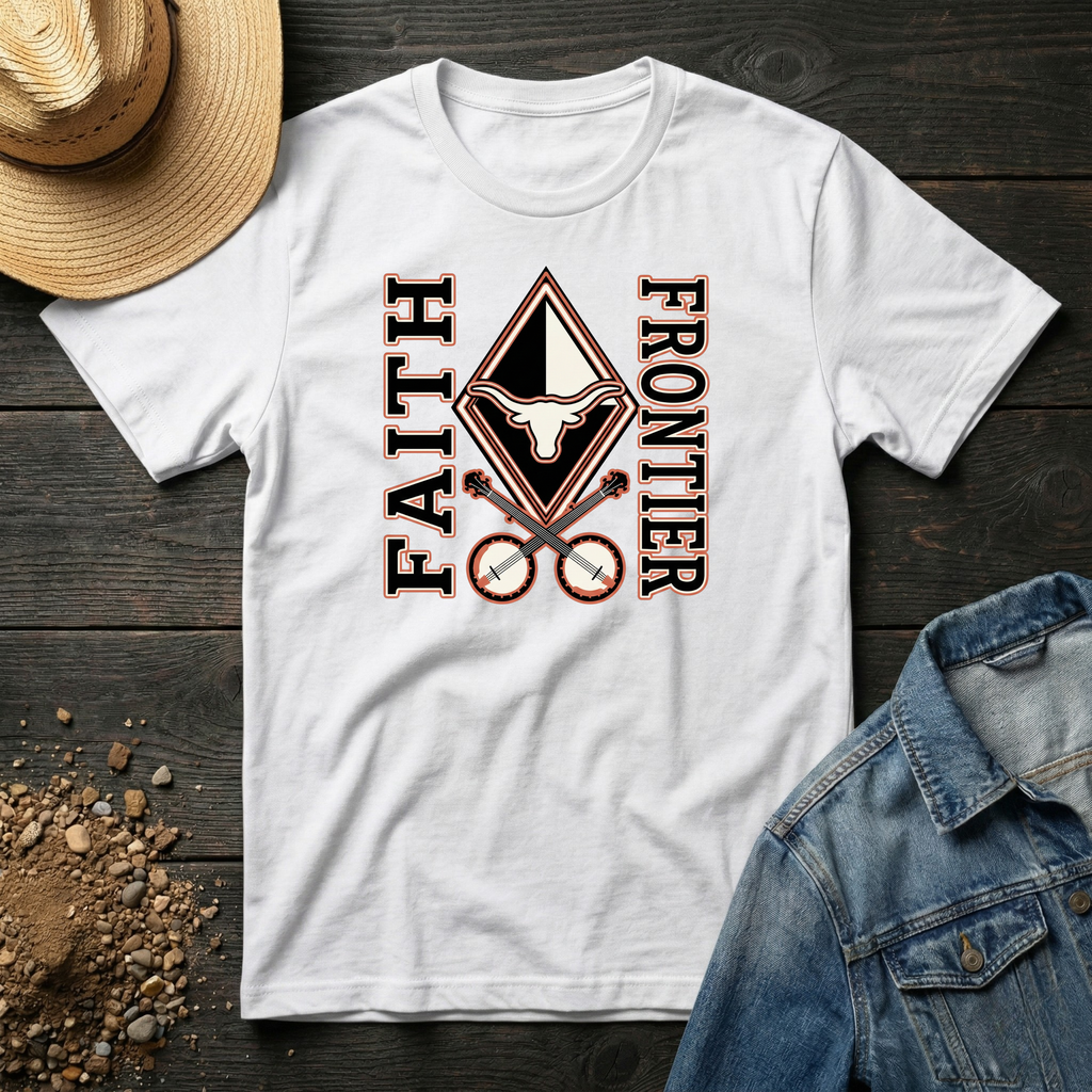 Frontier Faith Varsity T-Shirt